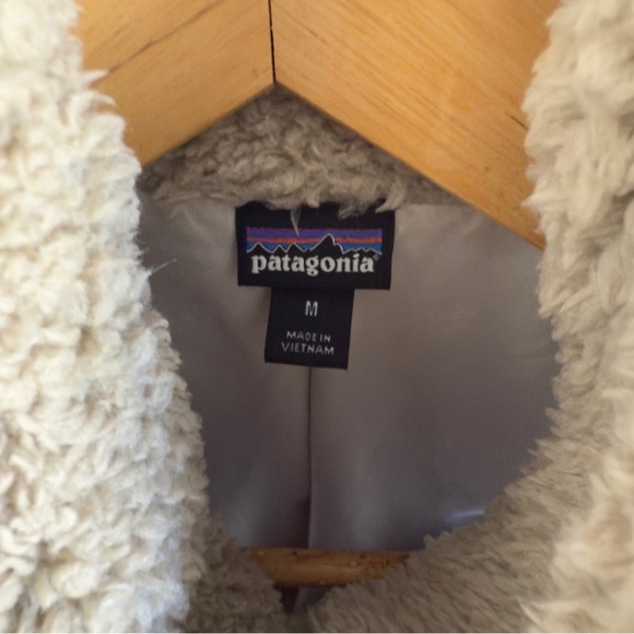 Patagonia Los Gatos Fleece Vest in cream Size: M - Picture 4 of 4